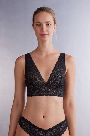 Women Intimissimi Asia Balconette Bra Black | 4380956-GP