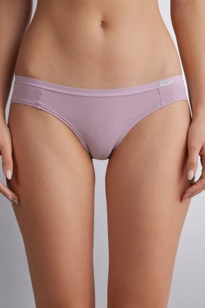 Women Intimissimi Cotton Panties Pink | 8963745-RW