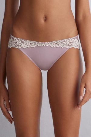 Women Intimissimi Pretty Flowers Panties White | 8936724-PM