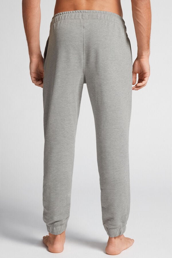 Men Intimissimi Full Length Lightweight Sweat Pants Grey | 6823415-RS