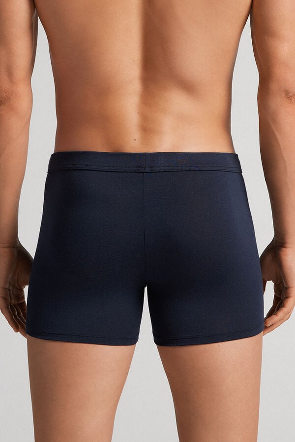 Men Intimissimi Modal And Silk Boxer Black | 6357812-GT