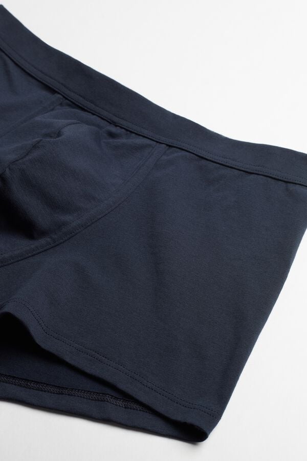 Men Intimissimi Superior Cotton Boxer Black | 7241863-OH