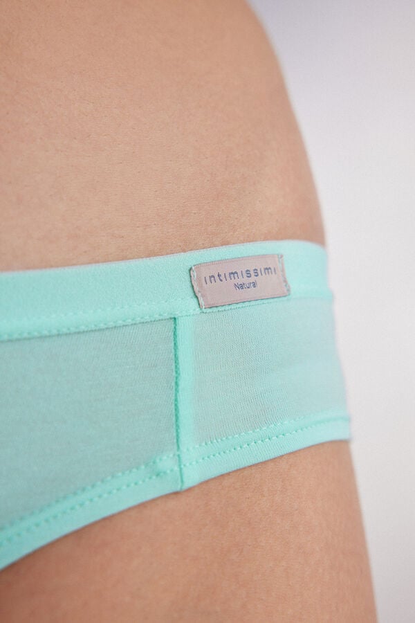 Women Intimissimi Cotton Panties Green | 9254361-CF