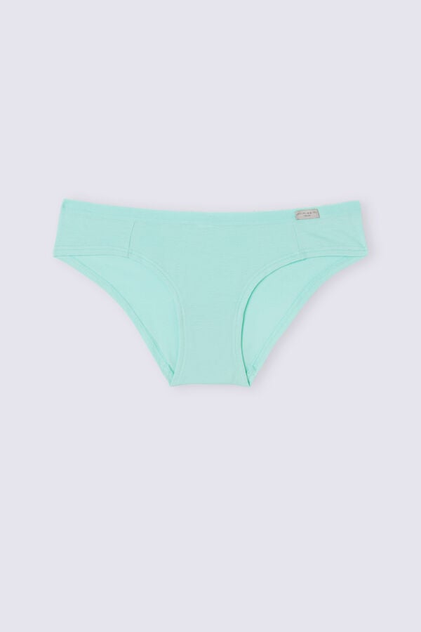 Women Intimissimi Cotton Panties Green | 9254361-CF