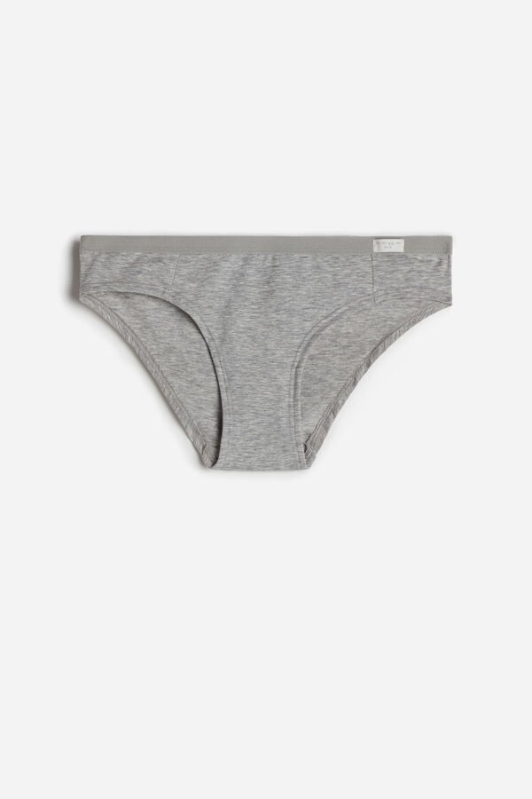 Women Intimissimi Cotton Panties Light Grey | 5908713-ST