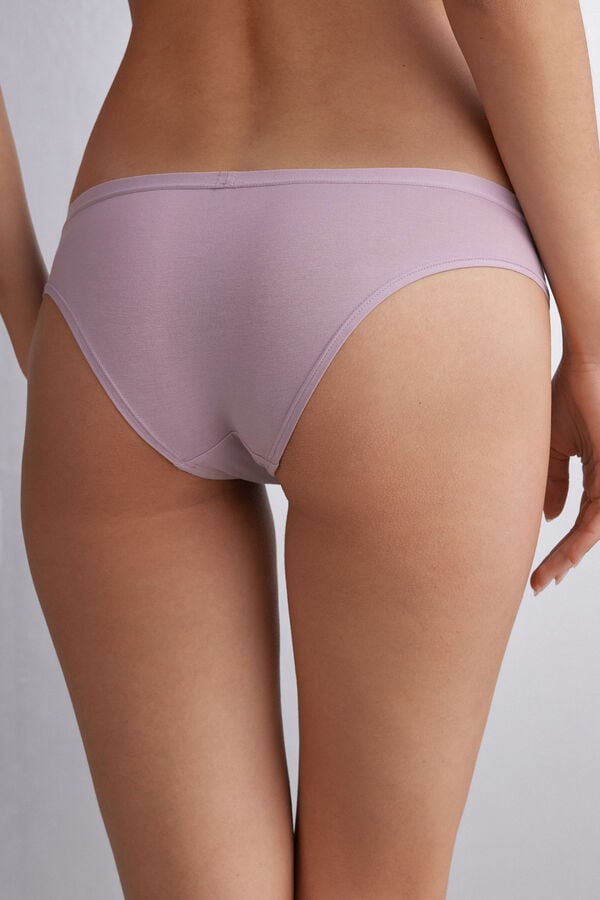 Women Intimissimi Cotton Panties Pink | 8963745-RW