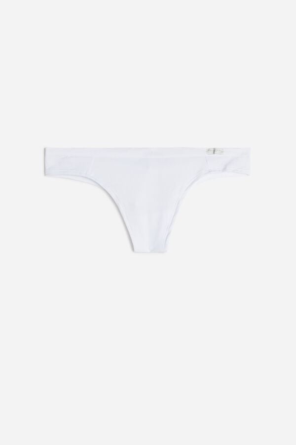 Women Intimissimi Cottonzilian Briefs White | 1532867-AY