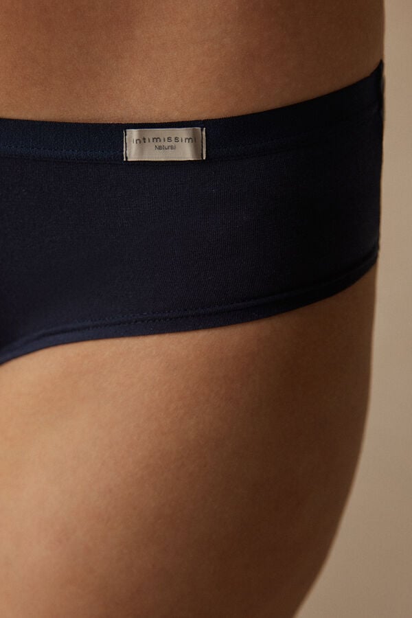 Women Intimissimi Cozy Cotton Panties Blue | 9326517-TQ