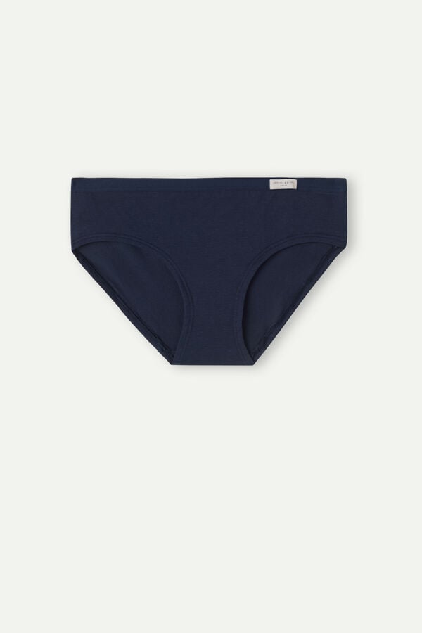 Women Intimissimi Cozy Cotton Panties Blue | 9326517-TQ