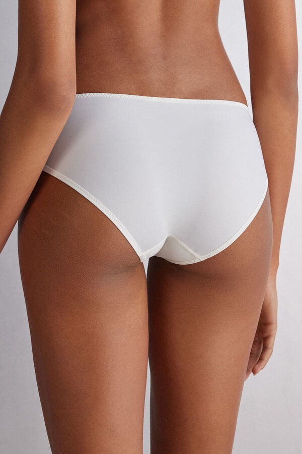 Women Intimissimi Crafted Elegance Panties White | 9756342-NL