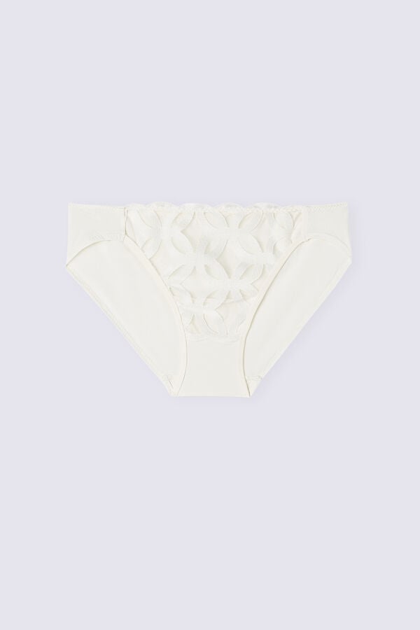 Women Intimissimi Crafted Elegance Panties White | 9756342-NL