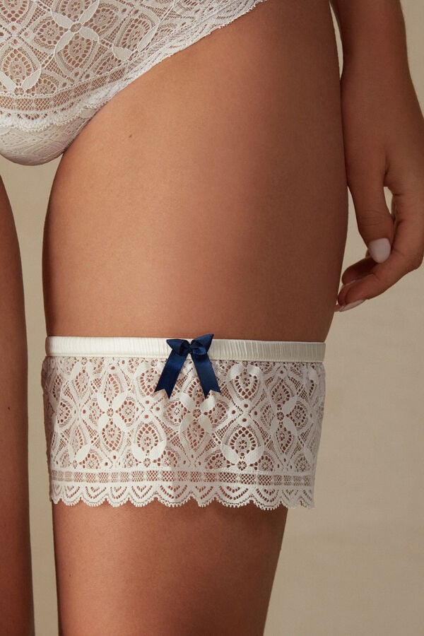 Women Intimissimi Lace Belt White | 6751380-IU