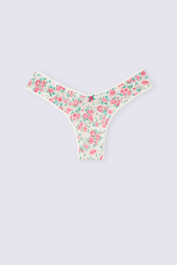 Women Intimissimi Life Is A Flower ‘80s Stylezilian Briefs Multicolor | 0724531-JS