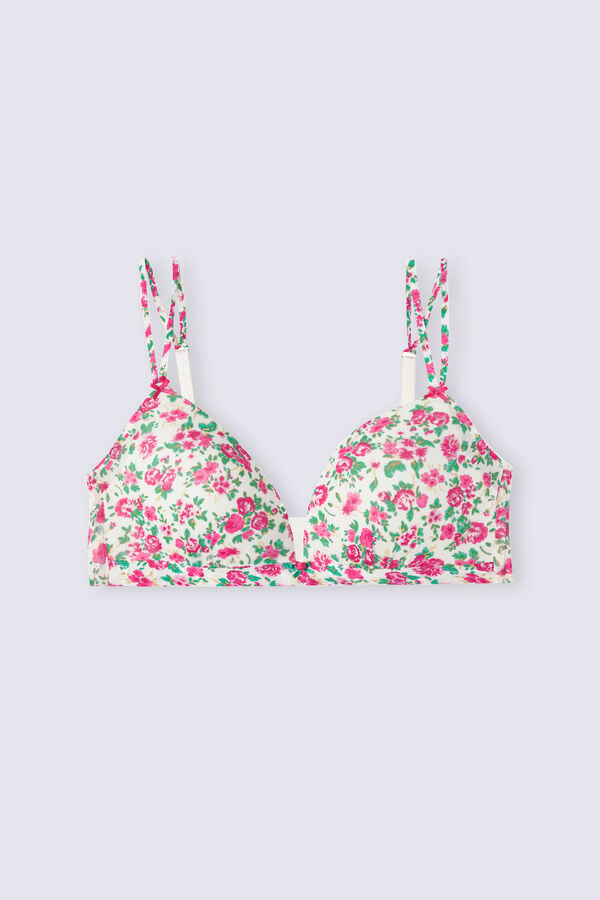 Women Intimissimi Life Is A Flower Tiziana Triangle Bra Multicolor | 8471296-FA