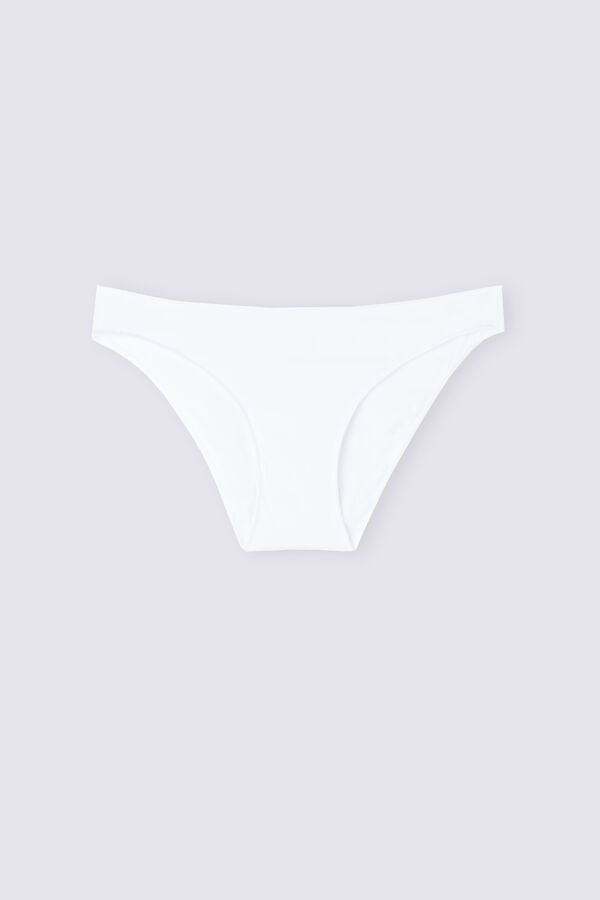 Women Intimissimi Low Rise Cotton Panties White | 9635087-NU