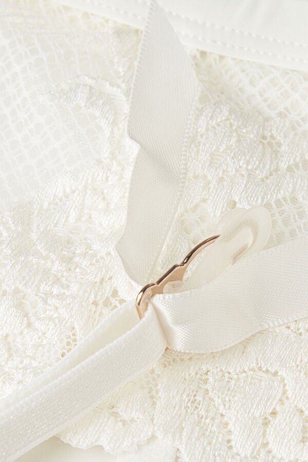 Women Intimissimi Pretty Flowers Belt White | 4327859-IB