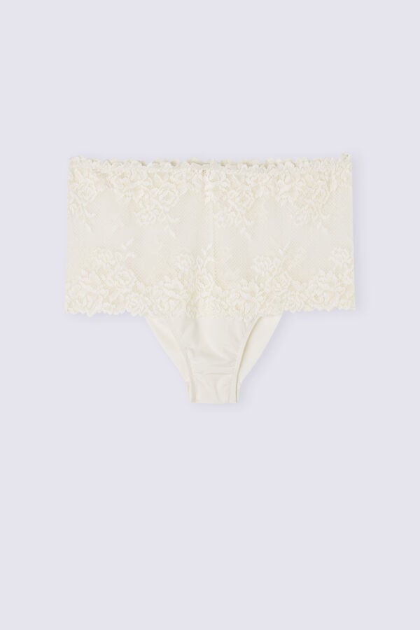 Women Intimissimi Pretty Flowers Hipsterzilian Briefs White | 4158769-GA