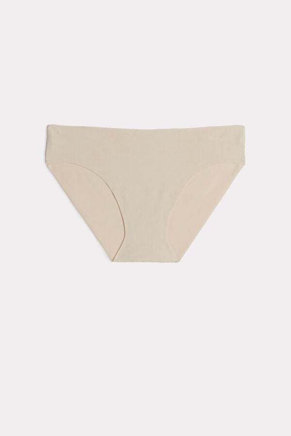 Women Intimissimi Seamless Cotton Panties Cream Pink | 6831452-UG