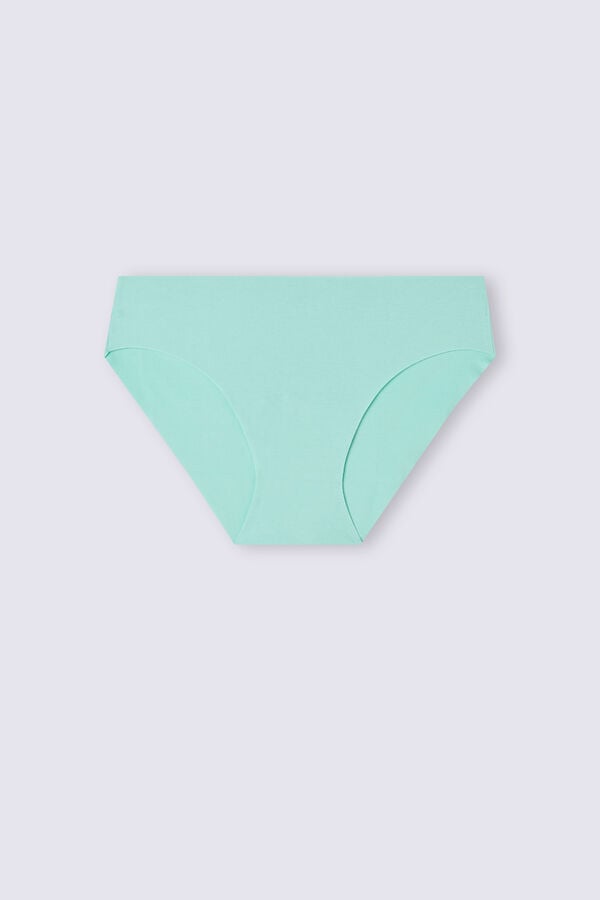 Women Intimissimi Seamless Cotton Panties Green | 3817049-IS