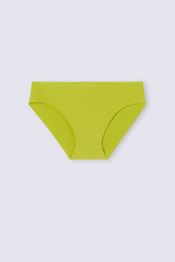 Women Intimissimi Seamless Cotton Panties Green | 4701358-UD