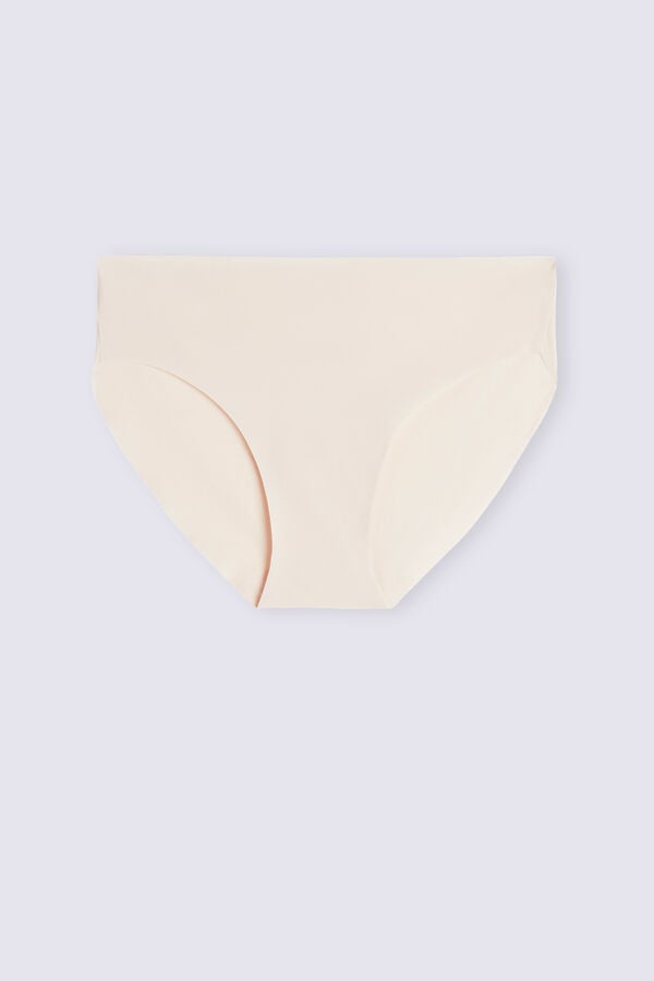 Women Intimissimi Seamless Microfiber Panties Cream Pink | 9253086-IK