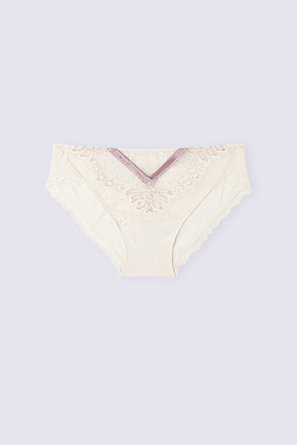 Women Intimissimi Secret Garden Panties Light Yellow | 4978613-JX