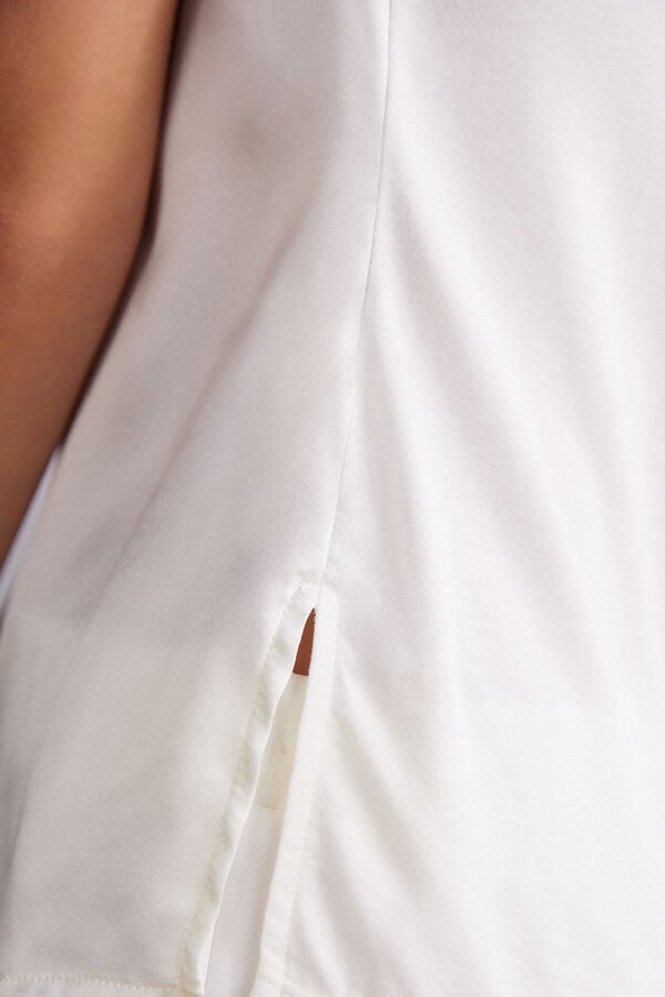 Women Intimissimi Silk And Modal Tank Top White | 0837426-JB