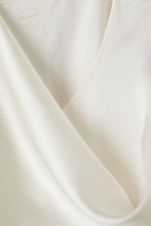 Women Intimissimi Silk And Modal Tank Top White | 0837426-JB