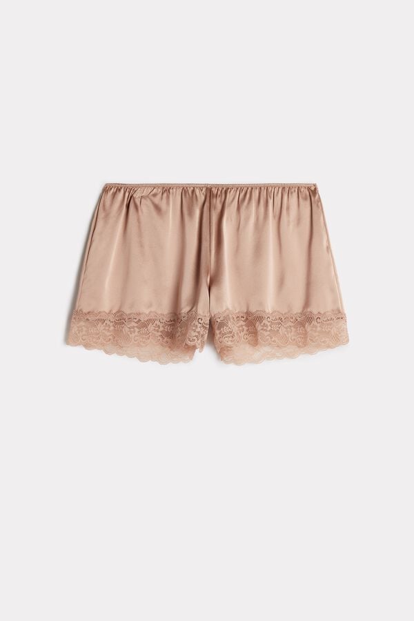 Women Intimissimi Silk Shorts Pink | 6310748-VB