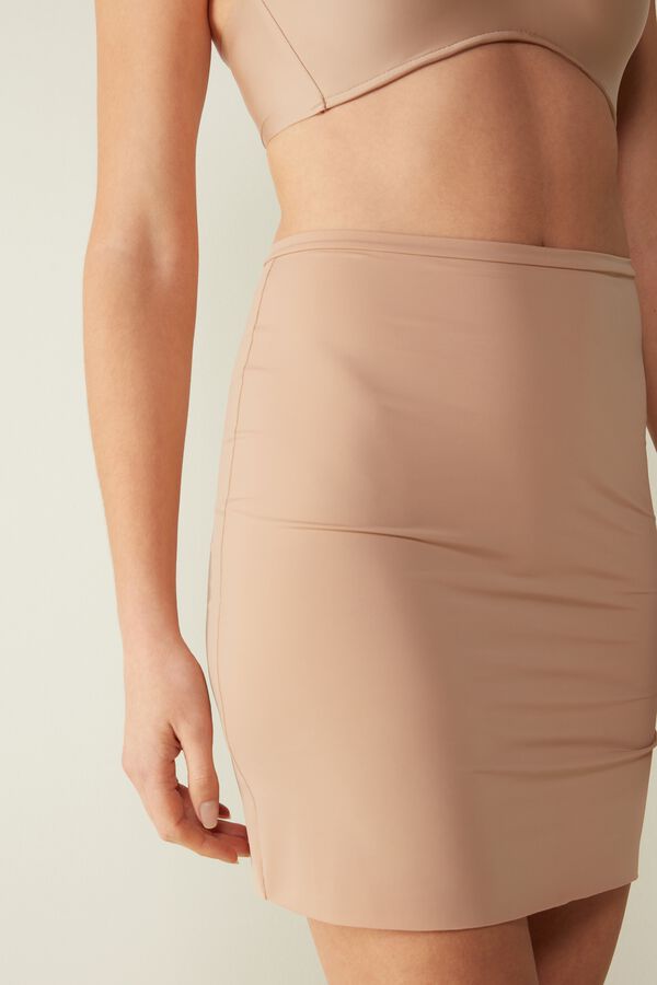 Women Intimissimi Skirt In Microfiber Skirt Orange Beige | 0953168-AF