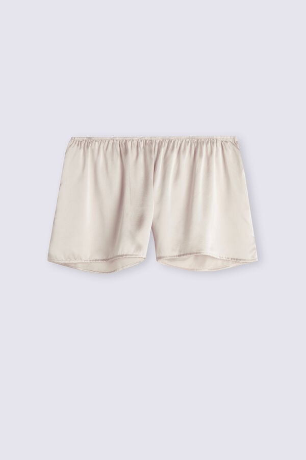 Women Intimissimi Smooth Silk-Satin Shorts Cream Pink | 0897624-WY