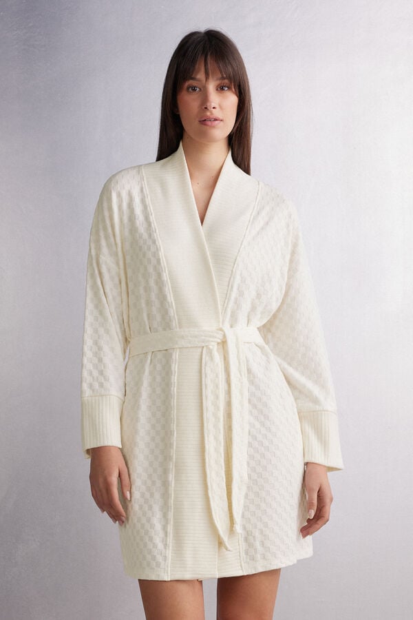 Women Intimissimi Spring Wonderland Robe Cream | 8563091-RI