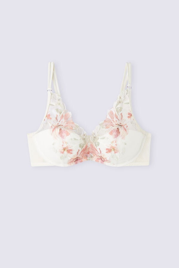 Women Intimissimi Summer Sunset Giorgia Balconette Bra White | 5248719-VM