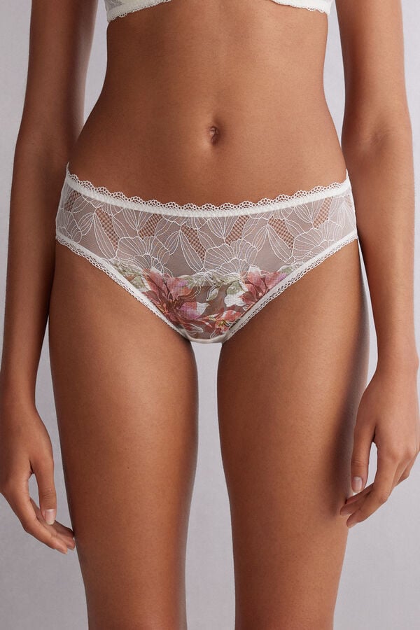 Women Intimissimi Summer Sunset Panties White | 9260837-KN