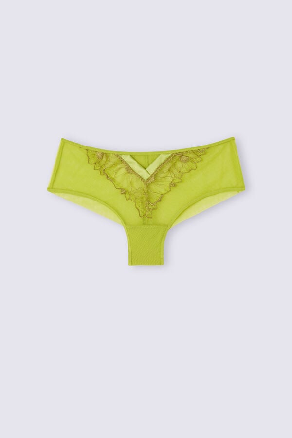 Women Intimissimi Sweet Like Sugar Hipsterzilian Briefs Green | 5182970-QM