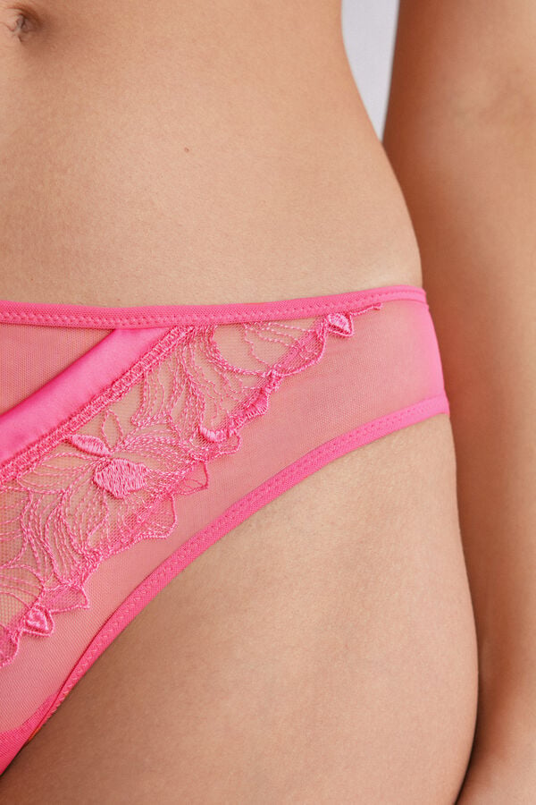 Women Intimissimi Sweet Like Sugarzilian Briefs Pink | 0194257-DS