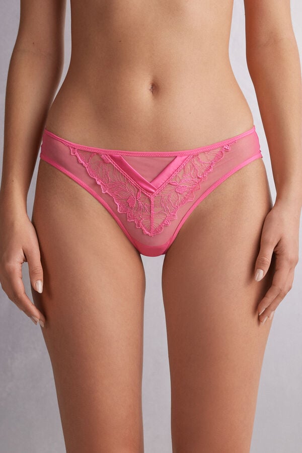 Women Intimissimi Sweet Like Sugarzilian Briefs Pink | 0194257-DS