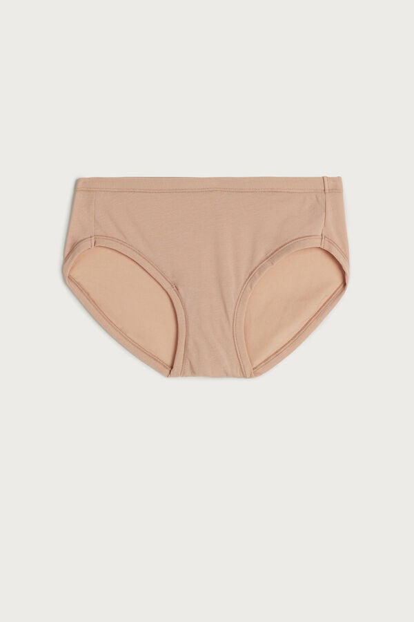 Women Intimissimi Ultralight Cotton Panties Orange Beige | 5198740-MC